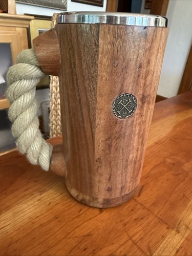 Chug wooden beer stein - chug,