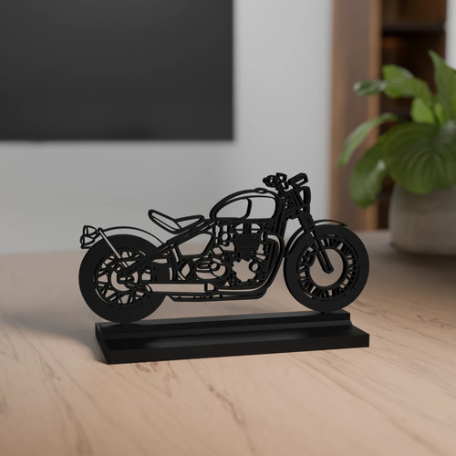 Bonneville bobber model - model, 3d