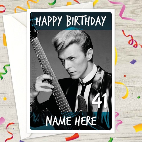 David bowie personalised - bowie,