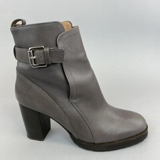 Whistles Elgin Grey Leather