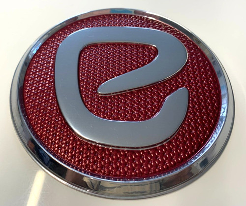 Elddis circular badge red - elddis,