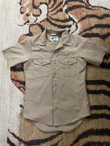 Navy khaki shirt - us, small