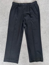 Jack Reid Mens Black Polyester