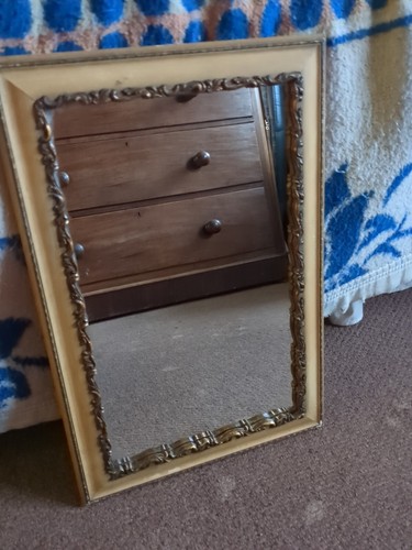 Vintage rectangular mirror - vintage,