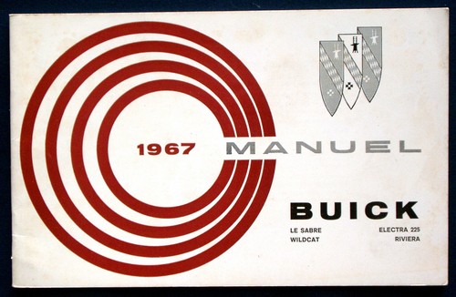 Owner manual manuel 1967 - owner's,