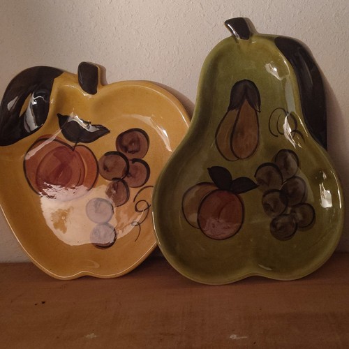 Ceramic fruit shaped - ceramic, fruit-shaped