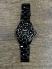 Chanel J12 Watch 38mm Black