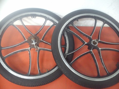 Bmx alloy mag wheelset - bmx, 20"