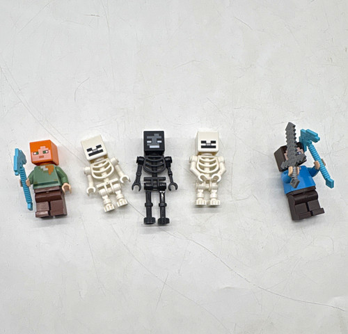 Lego minecraft minifigure lot - lego,
