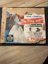 The King and I - Original London Cast - 78 RPM 6 Record Collection PHILIPS 1953