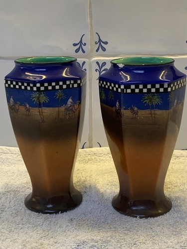 Pair small egyptian - small, revival