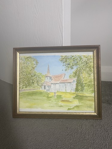 Vintage framed original - vintage,