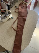 Vintage Brady Canvas And Leather Gun Sleeve 45 Inch