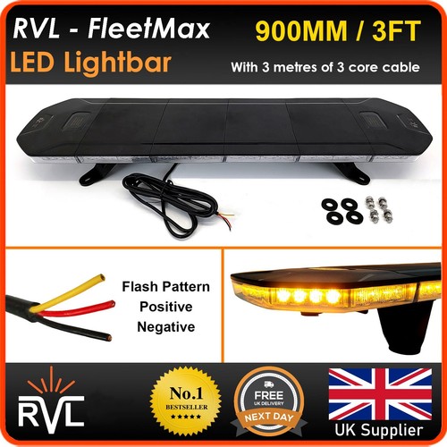 Amber lightbar 900mm - lightbar,
