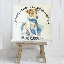Jack russell cushion cover - jack,