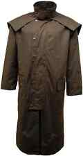 ROYAL PADDOCK Men's Full length Lightweight Ridding Jacket Coat Oil Wax UK XS