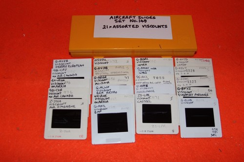 Aircraft slide set 149 - set, no.149