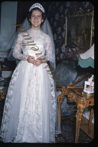 Woman wedding dress vail 35mm - wedding,