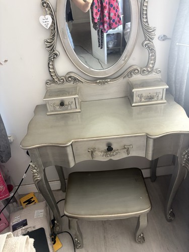 Dunelm toulouse silver bedside - dunelm,