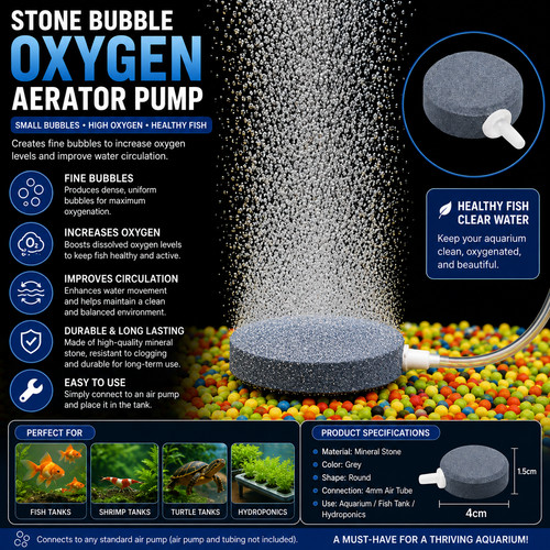 Stone bubble oxygen aerator - bubble,