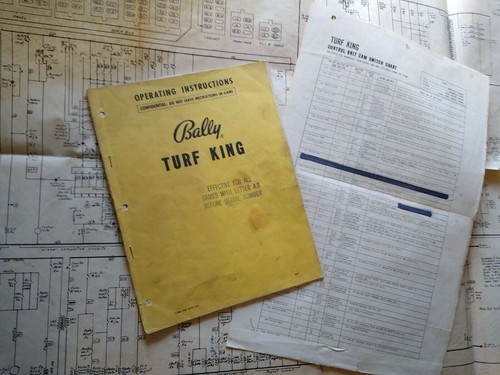Bally turf king 1950 original - turf,
