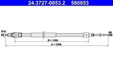 Handbrake Cable For Citroen