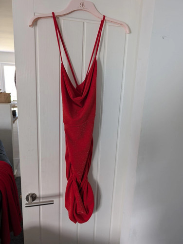 Boohoo red women party dress - boohoo,