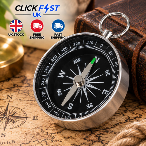 Portable pocket compass hiking - pocket,