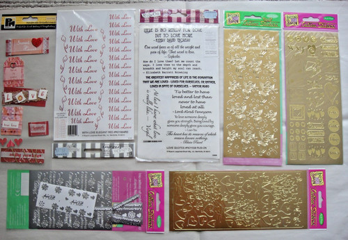 Anita papermania stickers - anita's, &