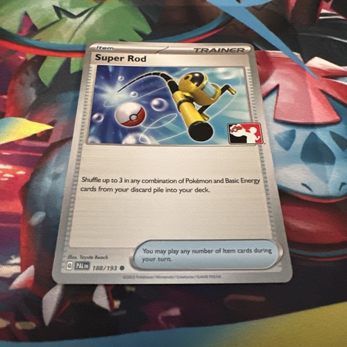 Pokémon tcg super rod prize - rod,