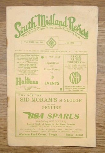 South midland review motor - south,