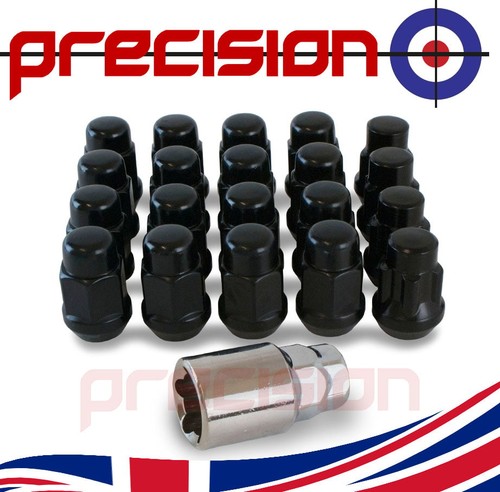 Black wheel nuts and - 16,