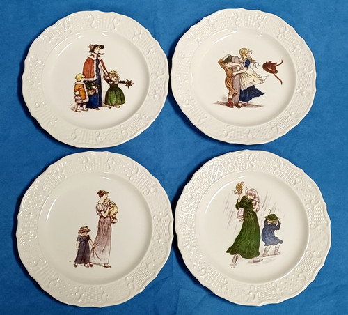 Vtg kate greenaway - (4),