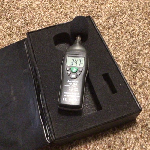 1345 digital sound level - level, meter