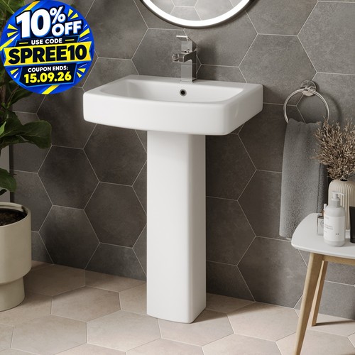 Modern bathroom square basin - square,