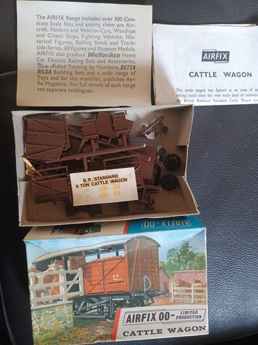 Airfix gauge cattle wagon - airfix,