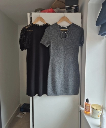 Zara black grey - black,