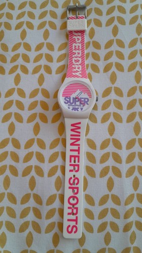 Superdry unisex watch - unisex, white