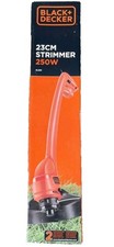 Black & Decker String Grass Trimmer Strimmer 250w 23cm Bump  GL250