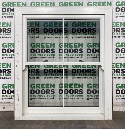 Wooden box sash - window, double