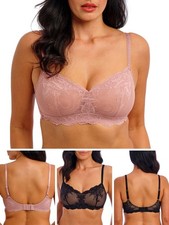 Wacoal Vivid Attraction Bralette Non Wired Soft Cup Wireless Bras Lace Lingerie