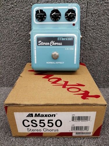 Maxon chorus pedals 550 - maxon,