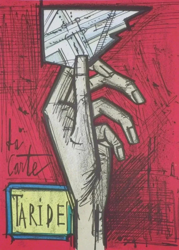 Bernard buffet the - the, map