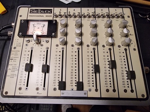 Vintage stellavox ami mixer - 48,
