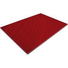 Glass Chopping Board Worktop Saver Kitchen Cutting Utensil | Red