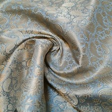 Paisley Floral Brocade Fabric