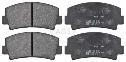 Abs 36071 front brake pad - 36071,