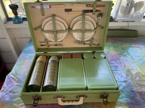 Vintage brexton picnic set - picnic, 4