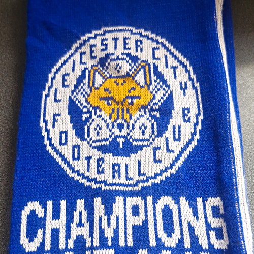 Leicester city blue white - &,