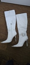  White Patent Gloss Pointy toe